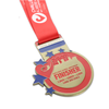 Kundenspezifische Schwimmen-Skateboard-Baseball-Saint-Benedict-Gold-Miraculous-Finisher-Medaillen