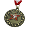 Antike individuelle Fußball-Goldmedaille aus weicher Emaille