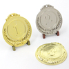 1., 2. und 3. leere Souvenir-Sportmedaille aus Metall