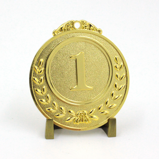 1. Blank-Silbermedaille Lieferanten Race Blank Sports Gold-Metallmedaille
