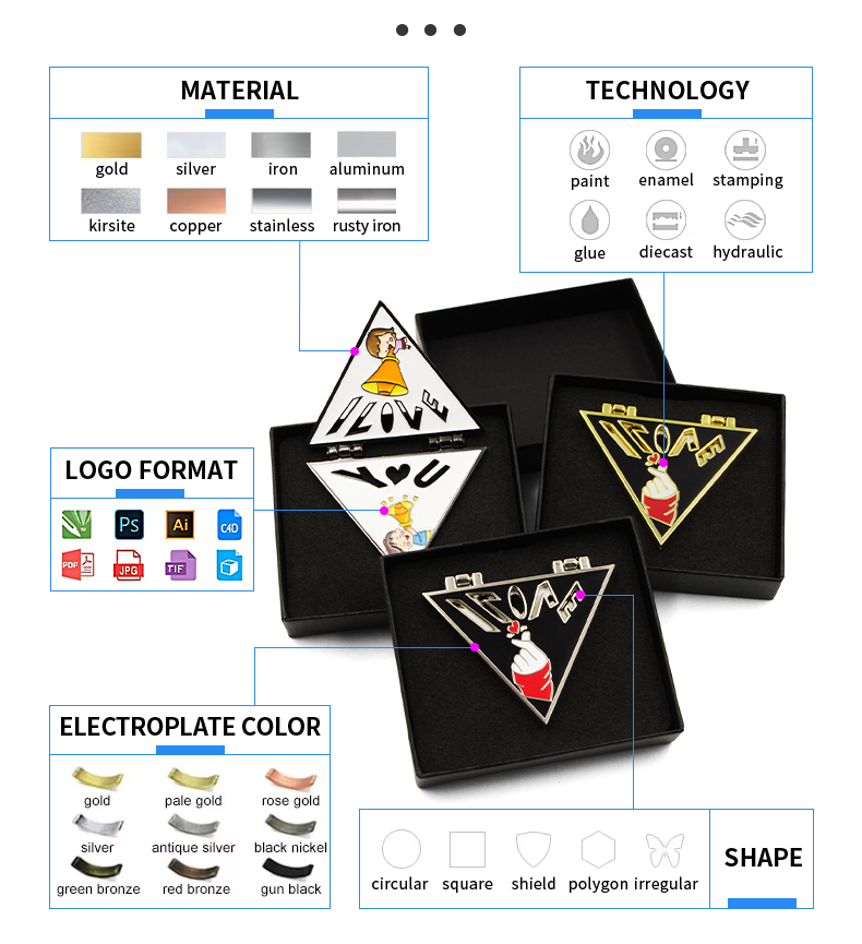 Design-Emaille-Pin