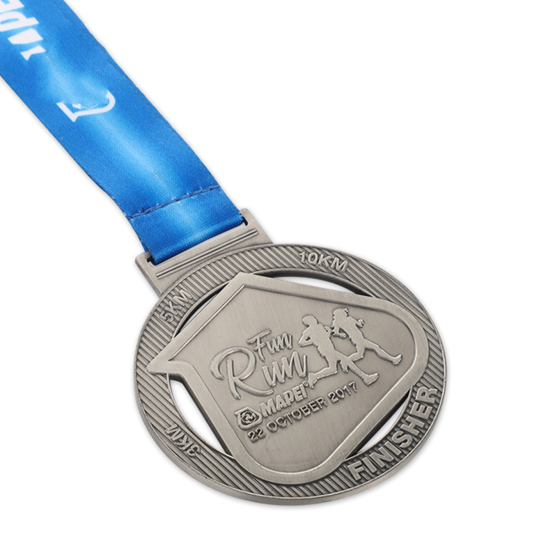 Maßgeschneiderte personalisierte Best Finisher 5K Fun Run Laufmedaillen
