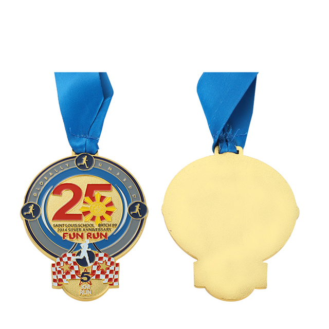 Beste Bronze-Cross-Country-Jubiläums-Best-Finisher-Medaillen für den Laufsport