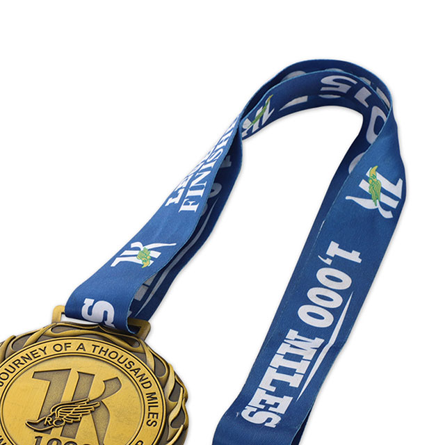 Benutzerdefinierte Laufmedaille