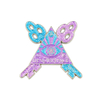 Benutzerdefinierter Glitzer-Emaille-Pin