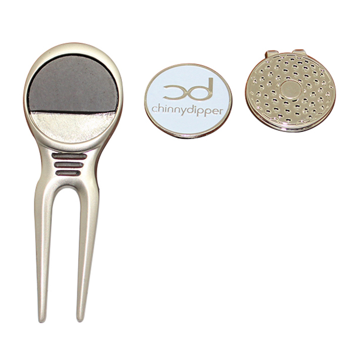 Benutzerdefinierte Logo Krebs Band weiche Emaille Golf Hut Clip