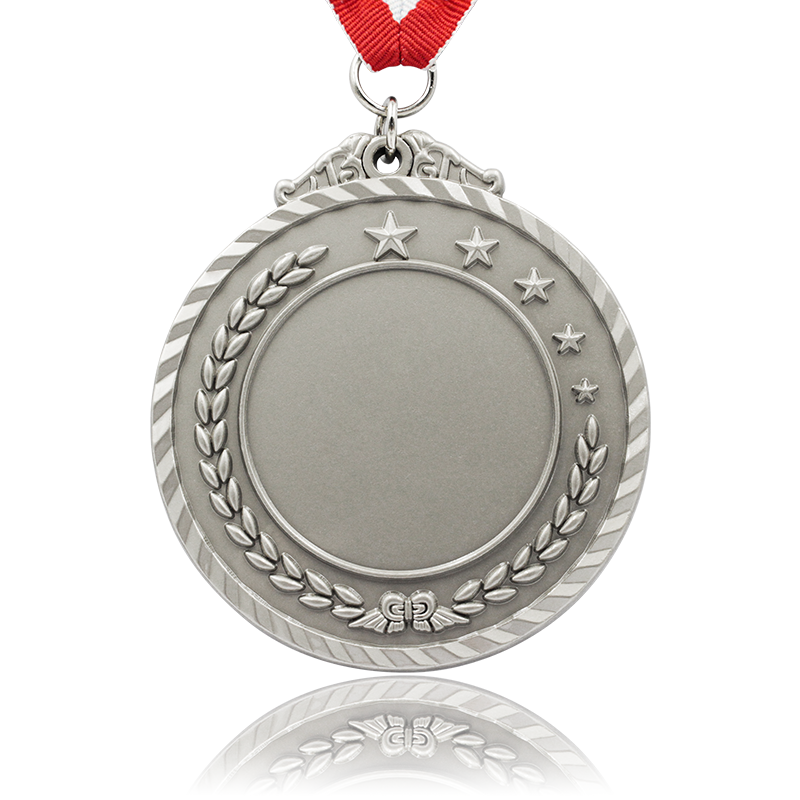 China Blank Factory Price Sport Gold Silber Metallmedaille 