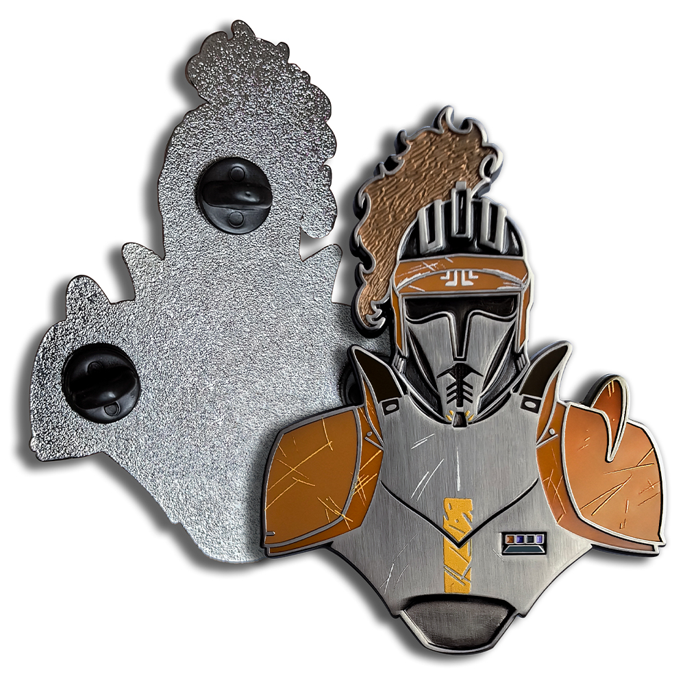 Hochwertige, individuelle Metall-Emaille-Anstecknadel