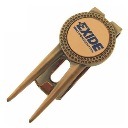Goldfarbenes Golf Pitchgabel mit individuellem Logo