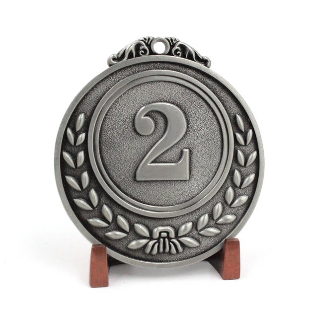 2. Günstige Bronzemedaille, blanko, Gold, Metall, Silber, Sportmedaille