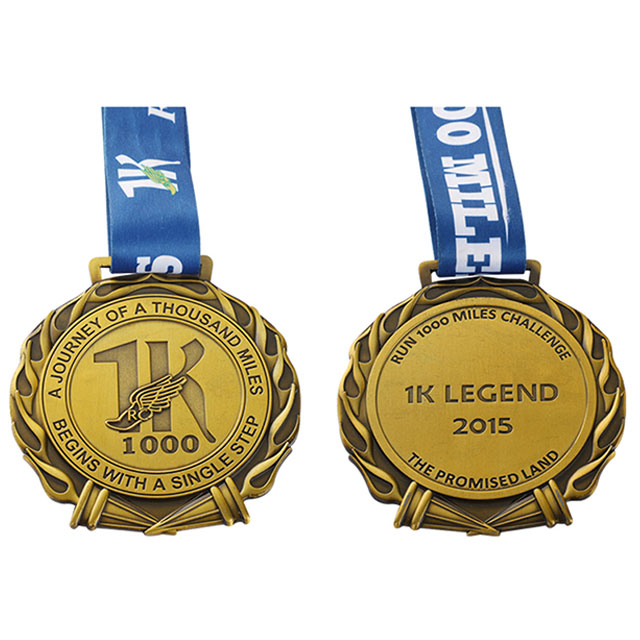 Benutzerdefinierte Laufmedaille