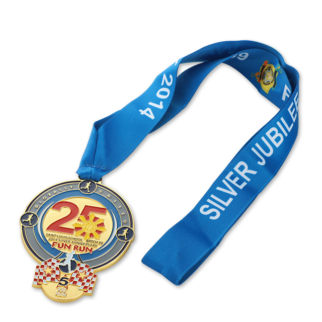 Beste Bronze-Cross-Country-Jubiläums-Best-Finisher-Medaillen für den Laufsport