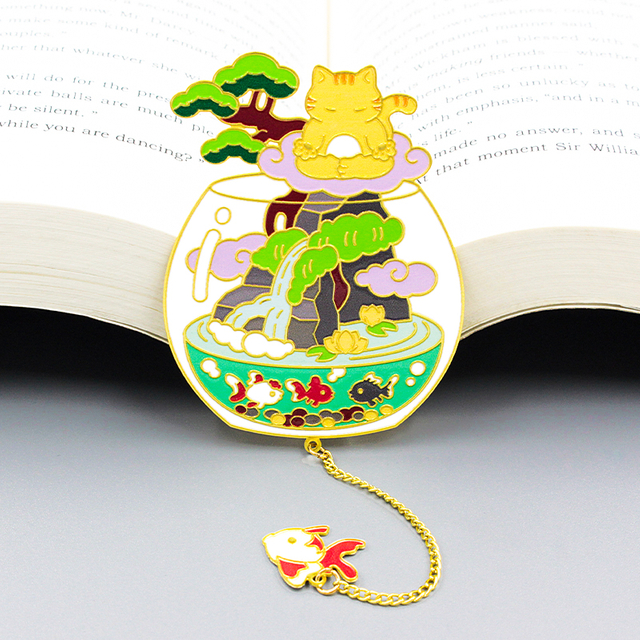 Hübsche Lesezeichen aus Metall, niedliche Geburtstagsgeschenke, Anime-Buchmarker für personalisierte Lesezeichen – individuelle Lesezeichen aus Metall