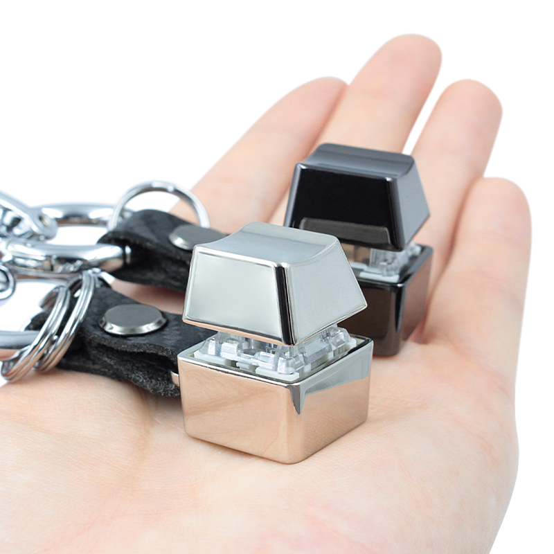 Benutzerdefinierter Click Switch Mechanische Tastatur Keycap Key Fidget Schlüsselanhänger