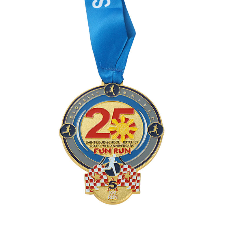 Beste Bronze-Cross-Country-Jubiläums-Best-Finisher-Medaillen für den Laufsport