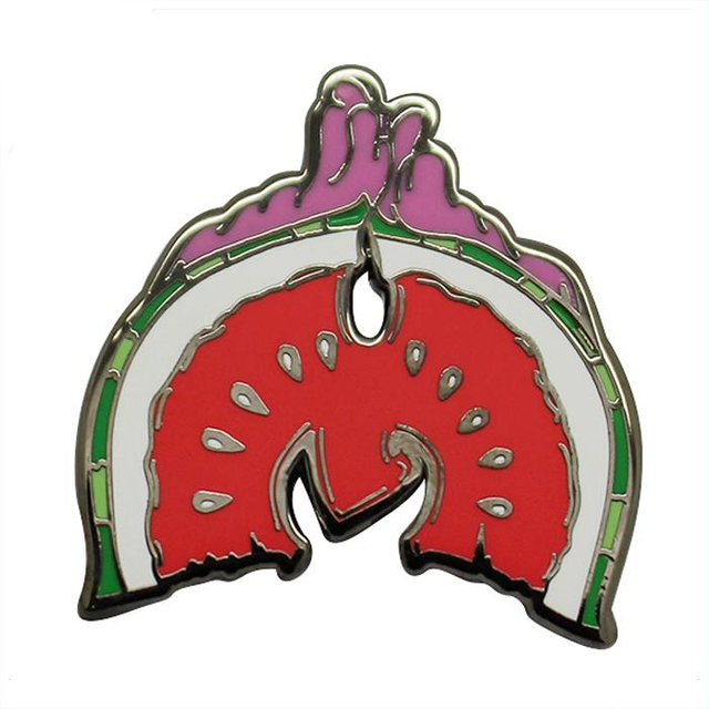 Wassermelone Früchte Metall Custom Hard Emaille Pin