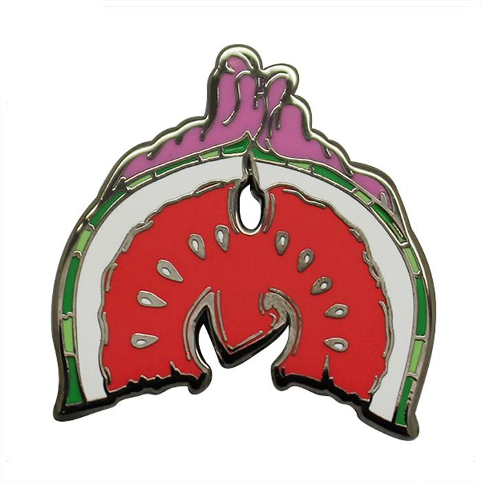 Wassermelone Früchte Metall Custom Hard Emaille Pin