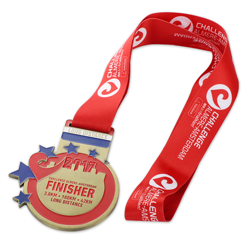 Kundenspezifische Schwimmen-Skateboard-Baseball-Saint-Benedict-Gold-Miraculous-Finisher-Medaillen