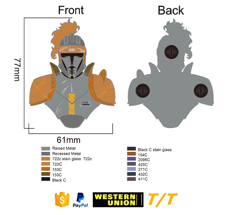 OEM-Anstecknadel-Design 