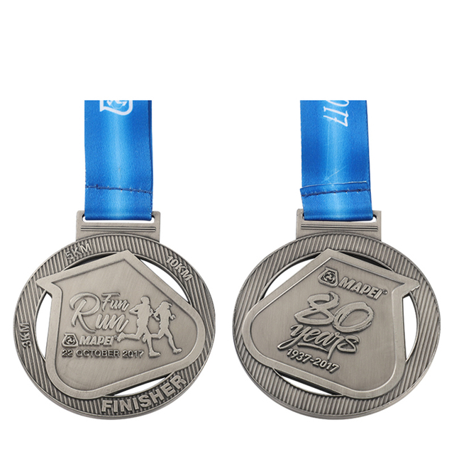 Maßgeschneiderte personalisierte Best Finisher 5K Fun Run Laufmedaillen