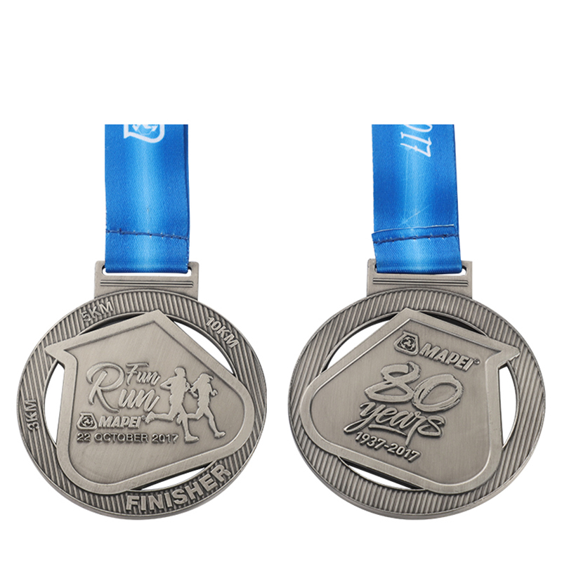 Maßgeschneiderte personalisierte Best Finisher 5K Fun Run Laufmedaillen