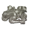 Kupfer-silberne 2D-Metall-Auto-Anstecknadel