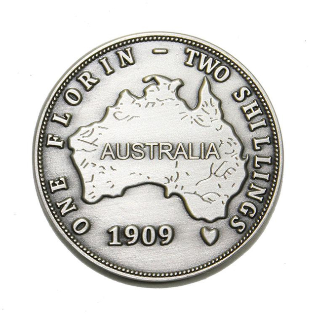 Souvenir 3D-Bildnis, individuelle Challenge-Münze aus Metall