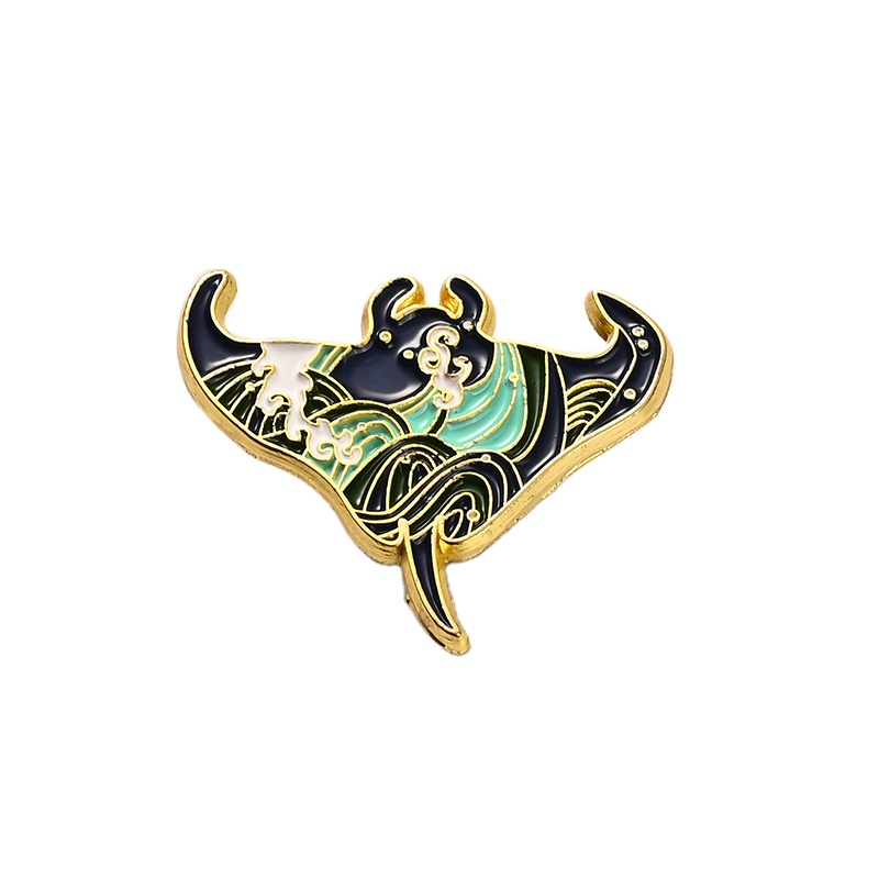Design-Cartoon-Anime-Abzeichen, individuelle harte Emaille-Anstecknadel