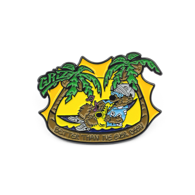 Anstecknadel mit individuellem Logo, weich und hart, Anime-Emaille