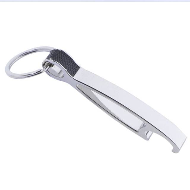 Kundenspezifische flache Hochzeitsbevorzugungs-Rohling-Flaschenöffner-Schlüsselanhänger