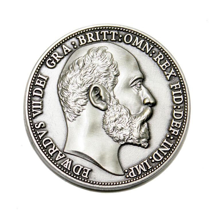 Souvenir 3D-Bildnis, individuelle Challenge-Münze aus Metall