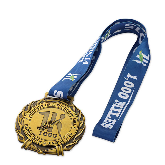 Benutzerdefinierte Laufmedaille