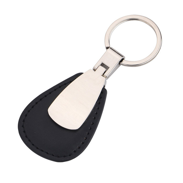 Leder-Schlüsselanhänger. Personalisierter Leder-Schlüsselanhänger