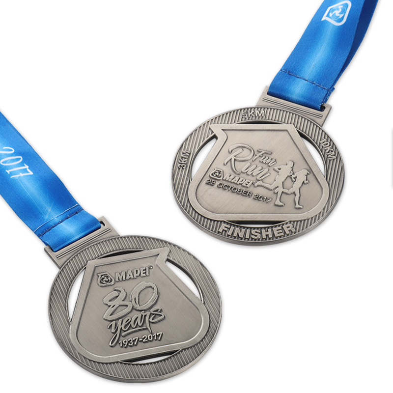 Maßgeschneiderte personalisierte Best Finisher 5K Fun Run Laufmedaillen