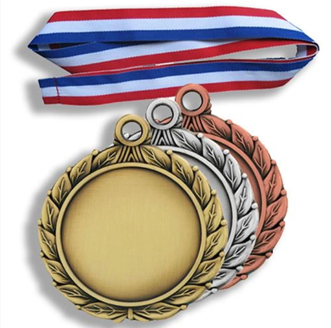 Großhandel Vorlage Clipart Blankoeinlage Auszeichnung Goldmedaille zum Gravieren